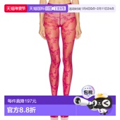 香港直邮Wolford red红色 女士 连裤 1h可退 17657 Floret 袜 舒适