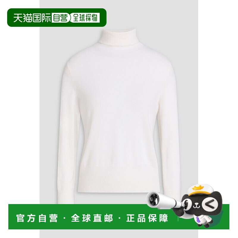 香港直邮VINCE 女士 羊绒真丝混纺高领通勤毛衣 V139079761