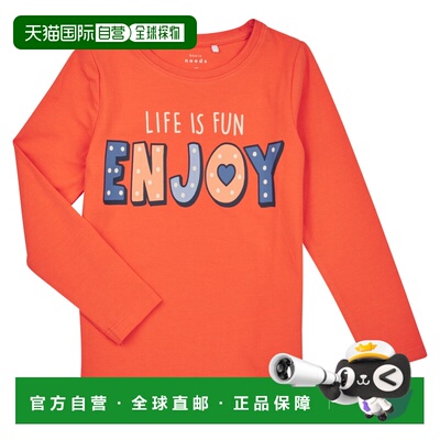 欧洲直邮Name It  女童装 春夏 短袖T恤 NMFVIX LS TOP
