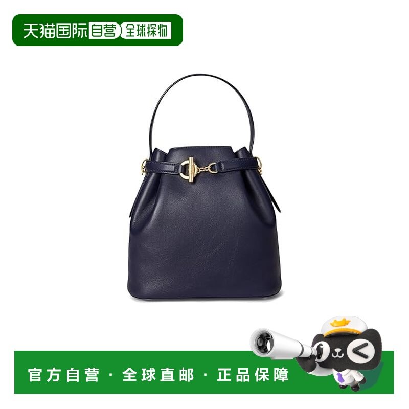 1h可退 香港直邮Lauren Ralph Lauren 女士 Blaike 皮革中号水桶,箱包皮具/热销女包/男包,水桶包,淘宝优惠券,粉丝福利购,淘宝优惠卷