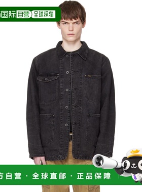 香港直邮ralph lauren rrl 拉夫 劳伦RRL 男士 黑色 Lynn 牛仔夹