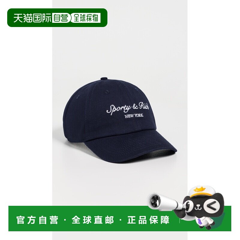 1h可退 美国直邮SPORTY & RICH 女士 Syracuse New York 棒球帽