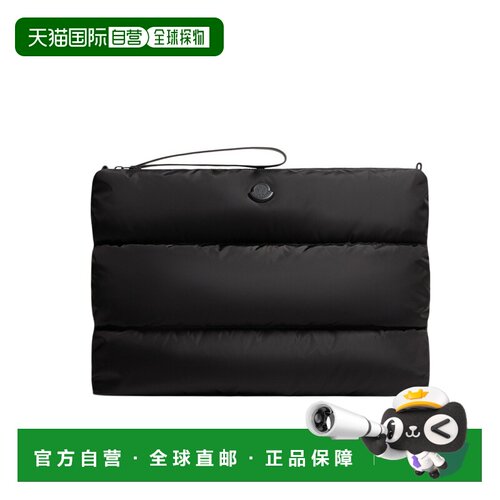 香港直邮Moncler 徽标电脑包 K209A6B00001M7451手提包旅行包