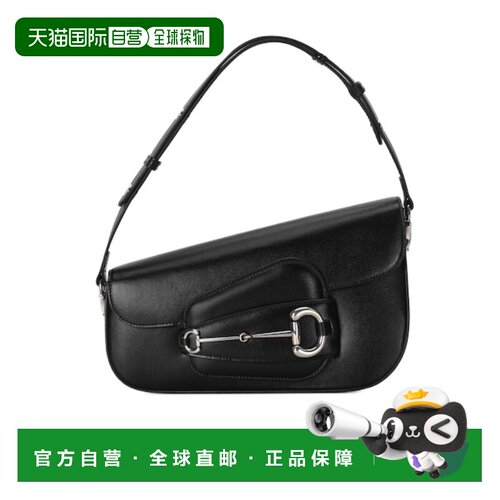 自营Gucci HORSEBIT 1955翻盖单肩包 7641551DB0N古驰斜挎包