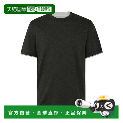 1h可退 香港直邮BRUNELLO CUCINELLI 男士T恤 MD8217427CWD40GREY