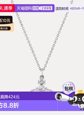 欧洲直邮VIVIENNE WESTWOOD西太后新品水晶吊坠简约日常项链