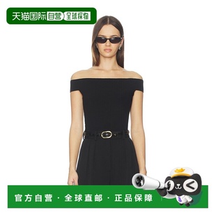 香港直邮Simkhai 1262206K 女士 上衣 black黑色 Dalton 1h可退