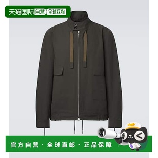 1h可退 香港直邮Sacai 男士 拉链高科技夹克 green绿色 舒适时尚