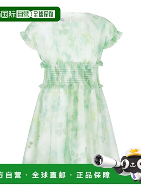 香港直邮Dior 喇叭形连衣裙 5WBH11DRSL迪奥