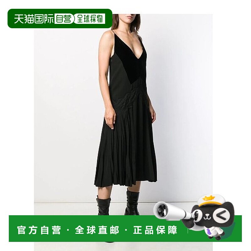香港直邮Givenchy V领无袖吊带连衣裙纪梵希 BW20QN11KH