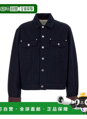 1h可退 香港直邮J.W. Anderson 男士 JW Anderson 捲邊牛仔夾克 D