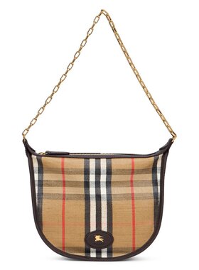 1h可退 香港直邮Burberry 巴宝莉 女士 Highlands 链条迷你单肩包