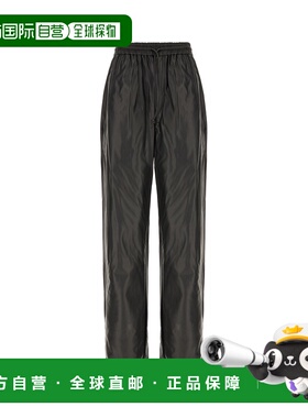 香港直邮ISABEL MARANT 女士 synthetic 黑色皮革长裤 26PPA0629F