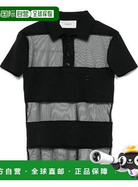 1h可退 香港直邮Coperni 女士 黑色上衣 COPJS115F5028BLK