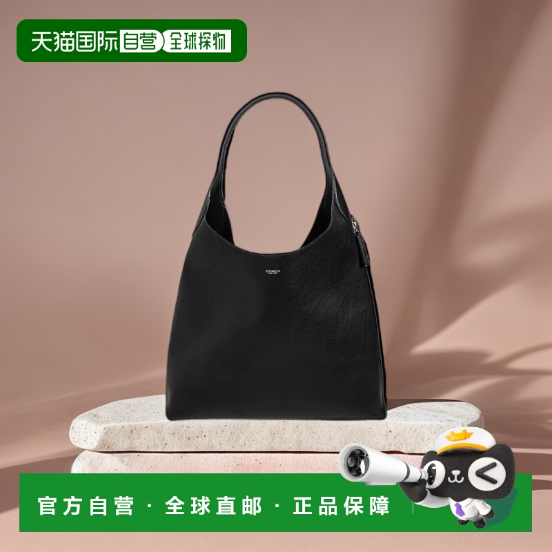 1h可退 欧洲直邮coach 蔻驰Brooklyn 39单肩包磁性按扣开合手提包