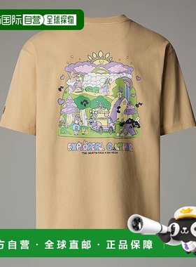 自营欧洲直邮北面男女通用 Mountain Cleanup 大T恤TheNorthFace