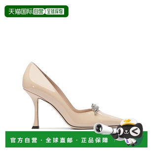 1h可退 香港直邮Jimmy Choo 周仰杰 女士 CALF 浅褐色高跟鞋 BELI