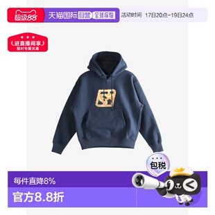 Stussy BLAZE HOODIE 袋鼠口袋连帽美式复古卫衣 男女同款