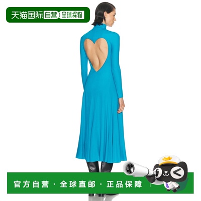 1h可退 香港直邮alaia 女士 心形连衣裙 9R2789J070B green绿色