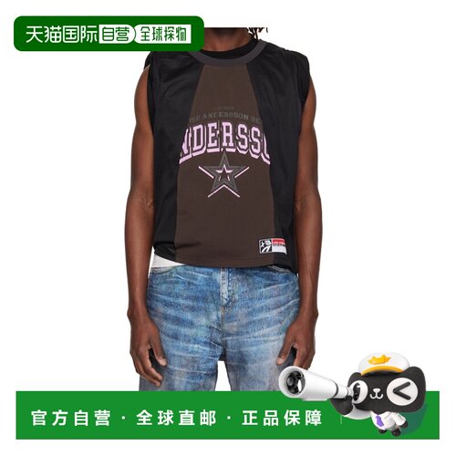 香港直邮ANDERSSON BELL 男士背心 ATB1449WMUL1BLACKBROWN
