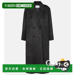 香港直邮The Gaia Frankie 女士 双排扣羊毛混纺大衣 Shop 1h可退