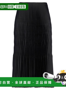 香港直邮THEORY 希尔瑞 女士 中长半身裙 black黑色 舒适时尚