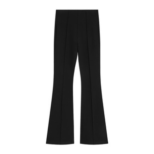 直筒裤 香港直邮Celine 裤 西装 粘胶针织喇叭裤 RP0A40Z87.休闲裤