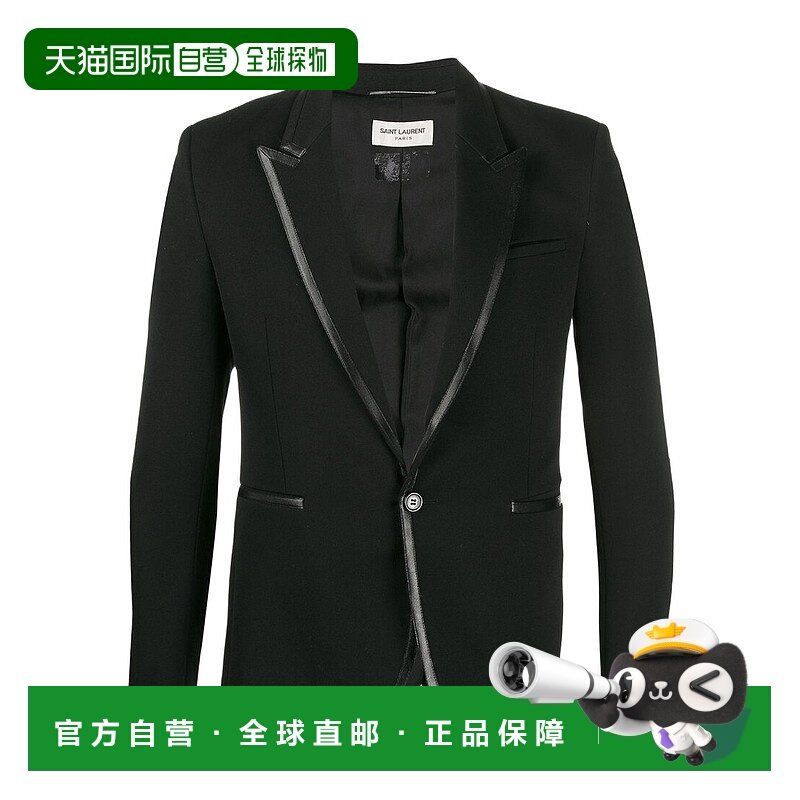 香港直邮Saint Laurent 黑色合身西装外套 604962Y1A41,男装,休闲西服,淘宝优惠券,粉丝福利购,淘宝优惠卷