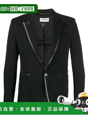 香港直邮Saint Laurent 黑色合身西装外套 604962Y1A41