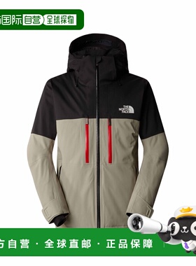 自营欧洲直邮The North Face北面 Chakal男士粘土灰/黑色拉链闭合