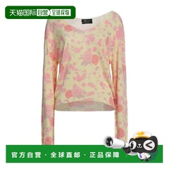 香港直邮Blumarine 蓝色情人 女士 毛衣 yellow黄色 舒适时尚