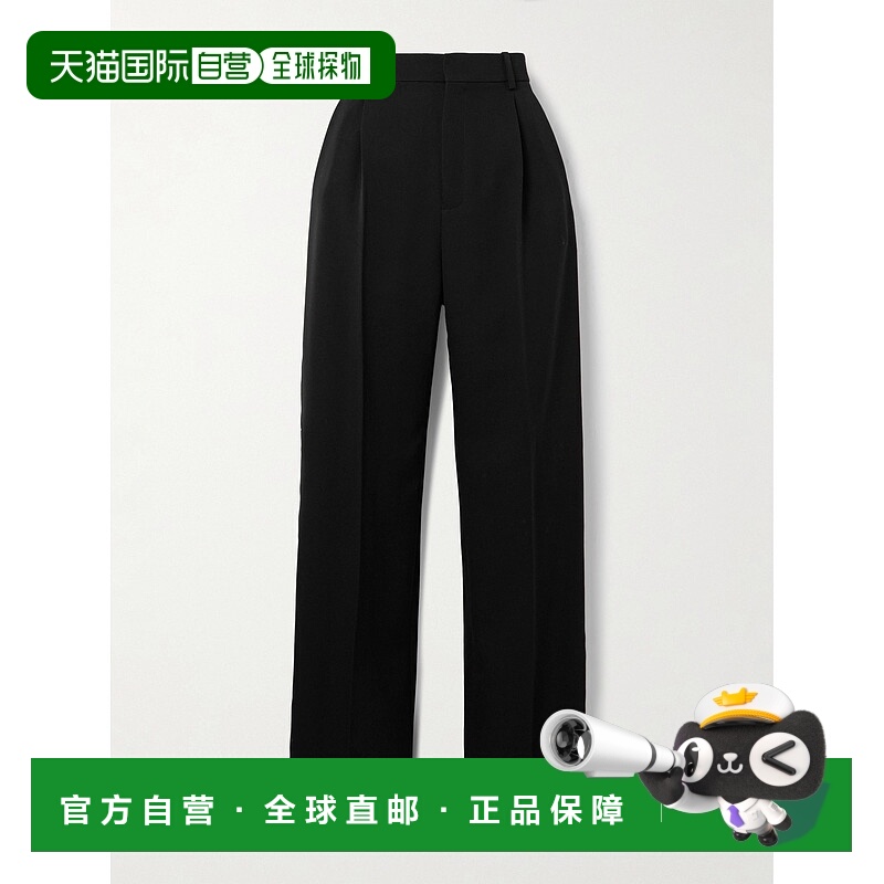 香港直邮Saint Laurent 圣罗兰 女士 腰带环休闲裤 813972Y7E63