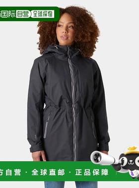 自营欧洲直邮Helly Hansen 女士乌灰色聚酰胺Westport保暖外套