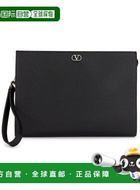 1h可退 香港直邮valentino 华伦天奴 男士 V 徽标标志小包 8Y2P0A