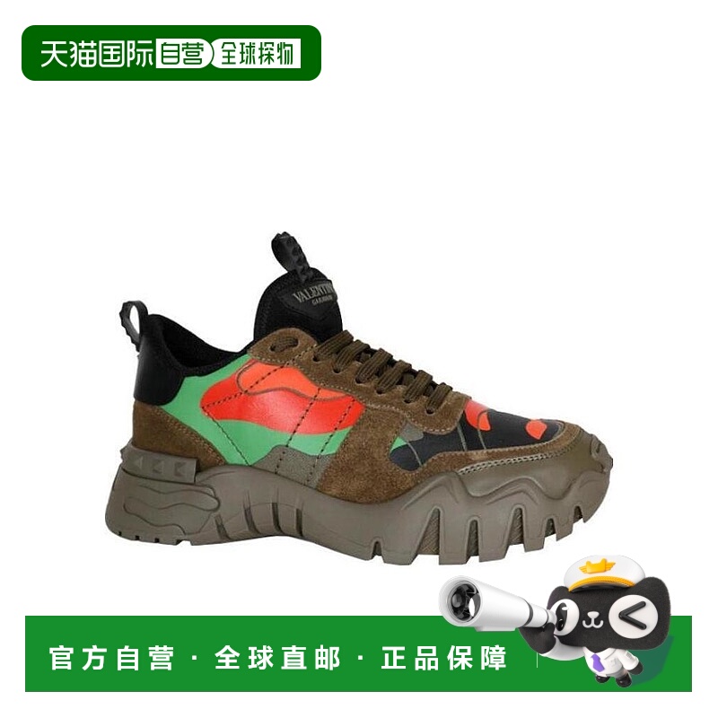 【99新未使用】香港直邮Valentino 系带休闲运动鞋 TY0S0C88DRN