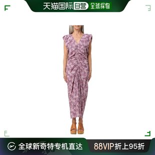 RO00227FAB1J04I V领连衣裙 Marant 香港直邮Isabel