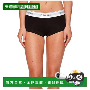 1h可退 香港直邮calvin klein CK内衣 女士 时尚棉质平角内裤