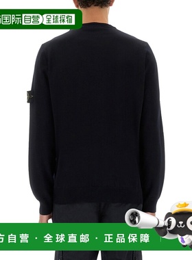 香港直邮Stone Island 石头岛 男士 蓝色初剪羊毛卫衣 5100071S00