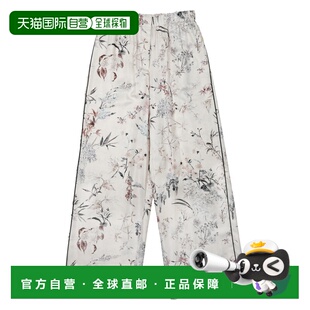 香港直邮DIOR 迪奥 女士 长裤(SETA STAMPATA) 541P49A6267休闲裤