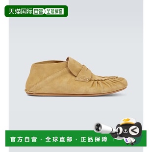 绒面革莫卡辛便鞋 1h可退 男士 罗意威 beige米色 香港直邮LOEWE