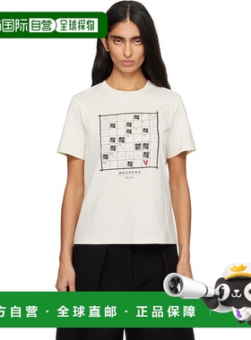 香港直邮Weekend Max Mara 女士 灰白色 Clown T 恤 252597601260