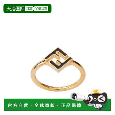 香港直邮FENDI 女士戒指 8AL012B09F1SD4 CO 金色 Forever 戒指