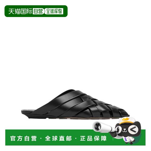 1h可退 【99新未使用】香港直邮Bottega Veneta Alfie 拖鞋 73989