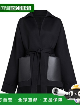 1h可退 香港直邮Alaia 羊毛裹身夹克 AA9V1250W130C