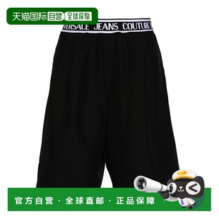 76GAD119N0307 logo腰边轻薄短裤 香港直邮Versace Jeans