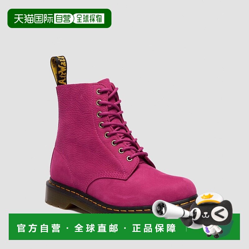 自营欧洲直邮DrMartens马丁大夫 1460男女通用红色Milled Nubuck