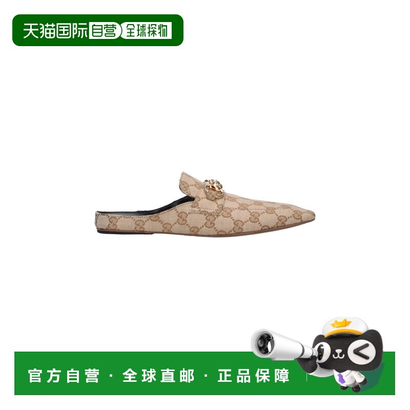 1h可退 香港直邮Gucci 古驰 女士 凉鞋 871872FAFUW beige米色 舒