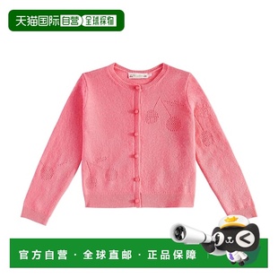 童装 香港直邮Bonpoint 羊绒针织开衫 Ginger 女童