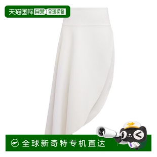1小时内可退 曲线不对称弹力卡迪半身裙 香港直邮Alaia 女士