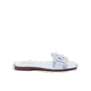 香港直邮Tod's 搭链图案皮质拖鞋 XXW05G0EM10RNL女鞋凉鞋